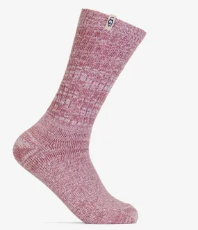 UGG Rib Knit Slouchy Crew Sock
