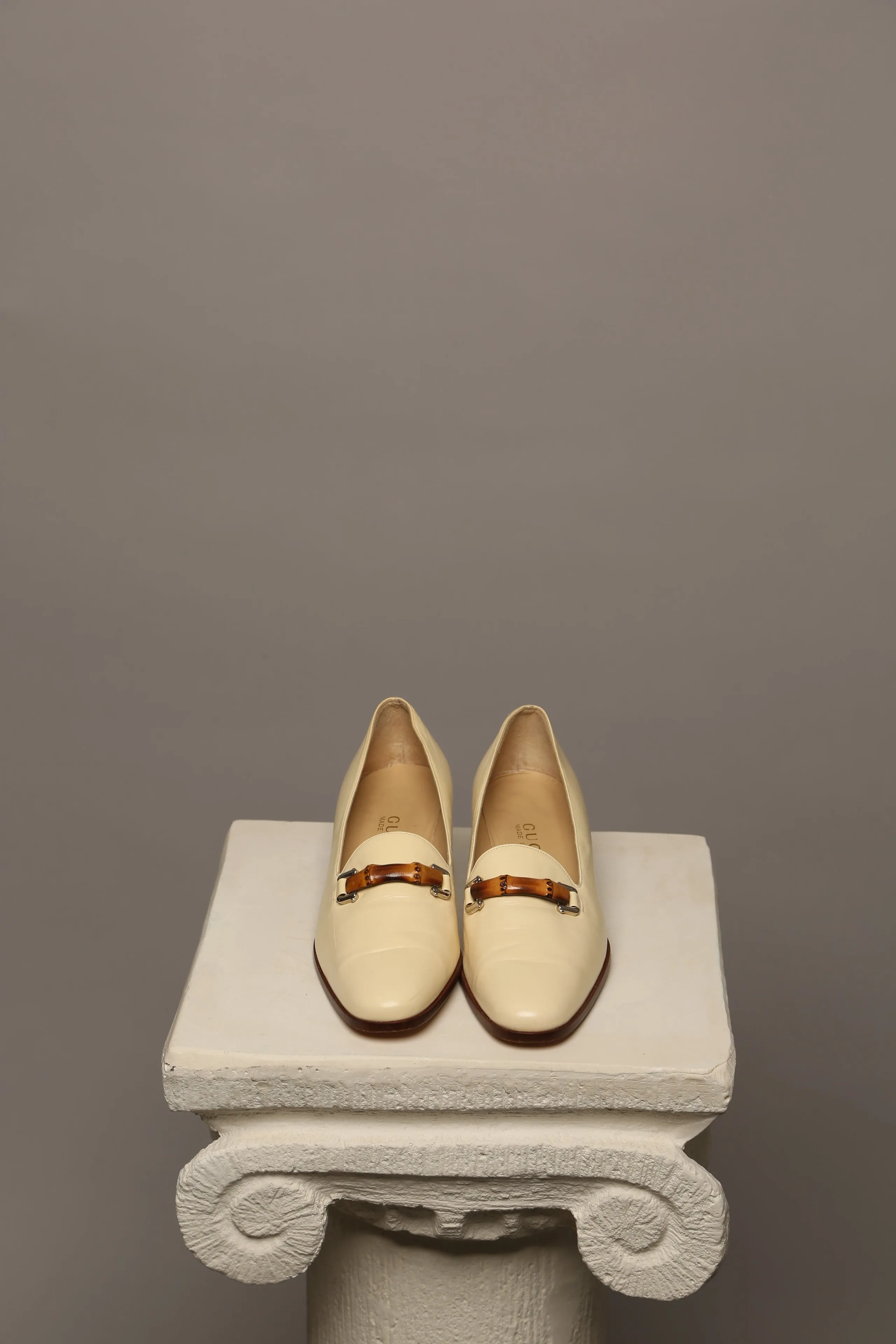 Vintage Gucci Bamboo Loafer