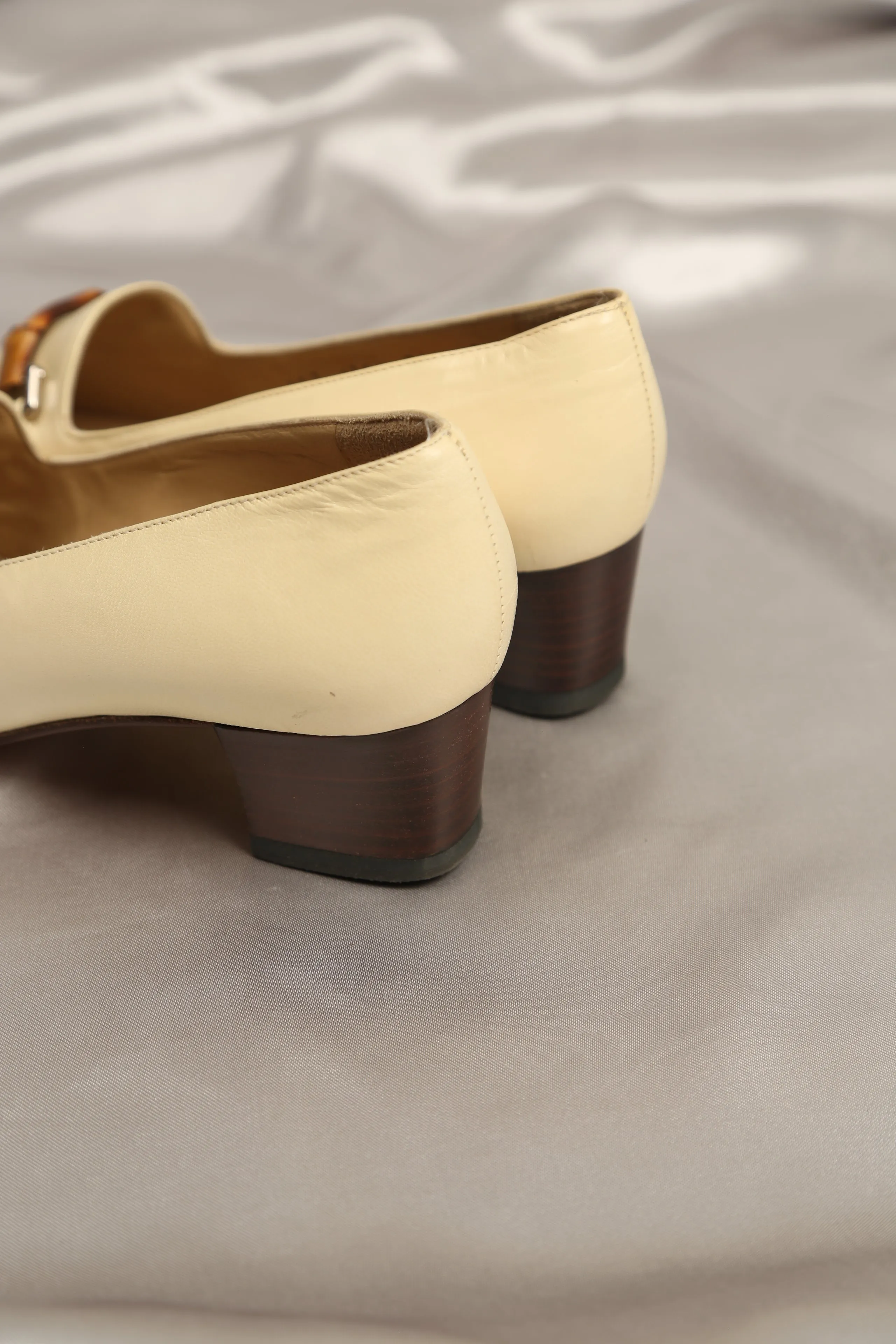 Vintage Gucci Bamboo Loafer