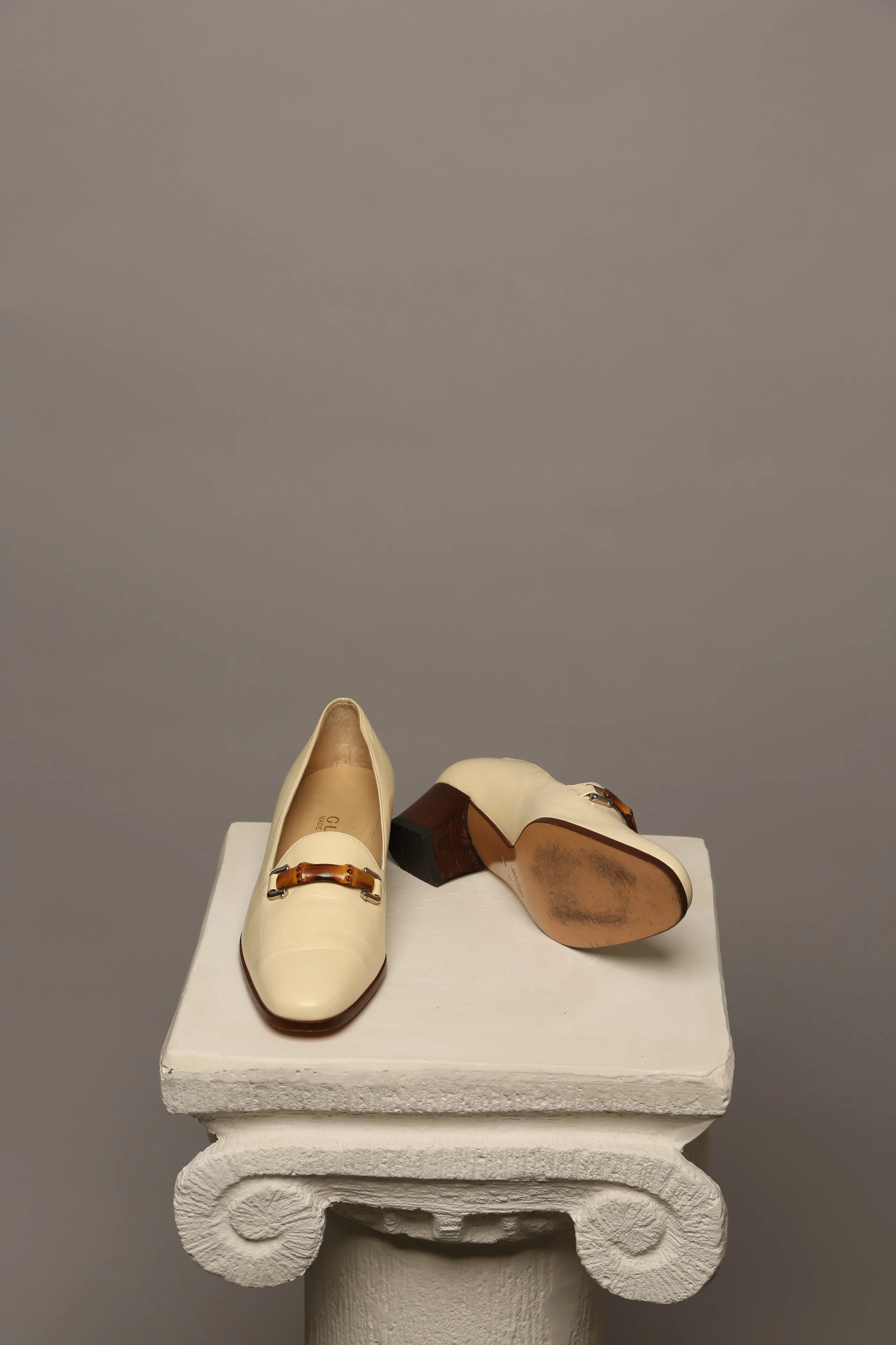 Vintage Gucci Bamboo Loafer