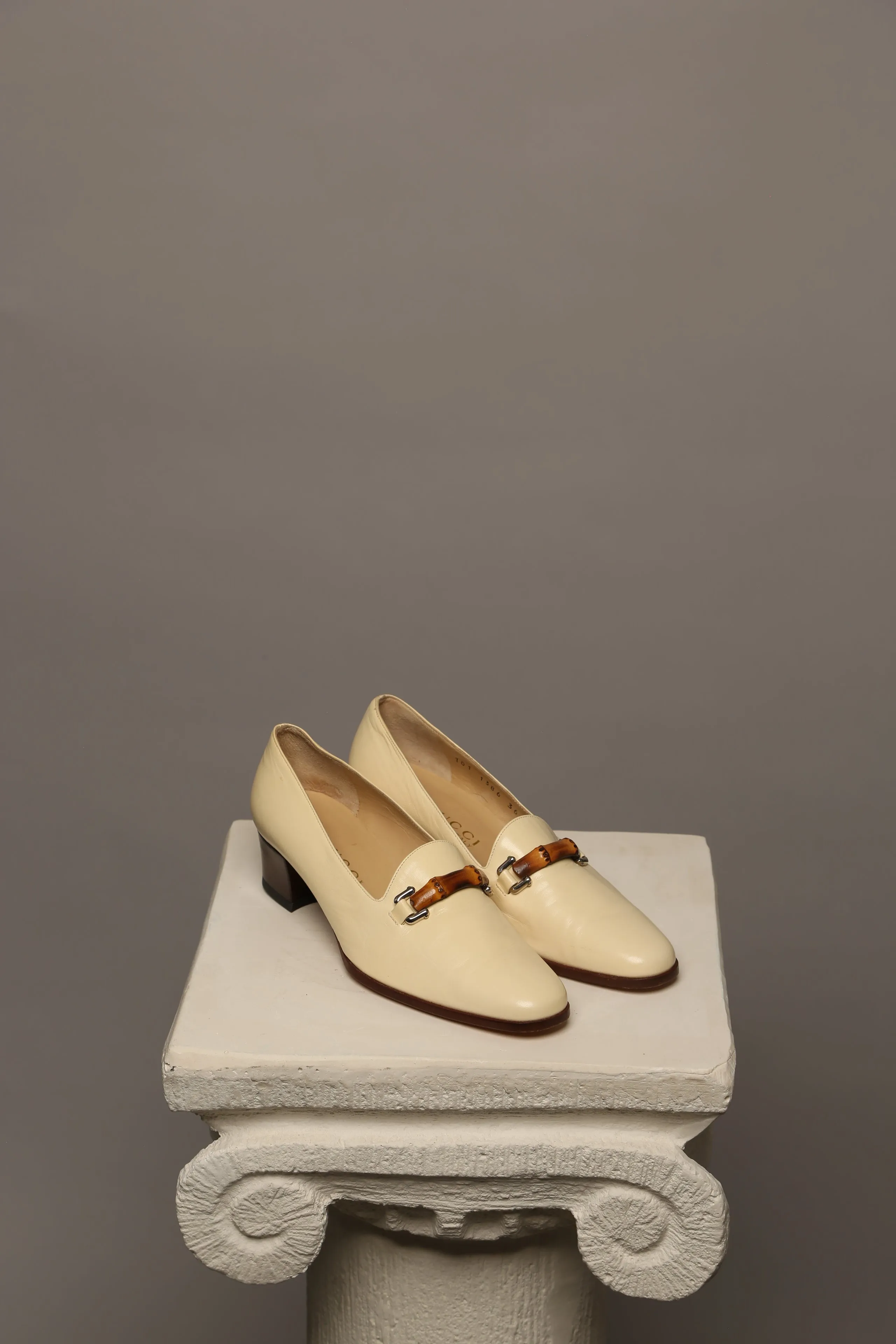 Vintage Gucci Bamboo Loafer