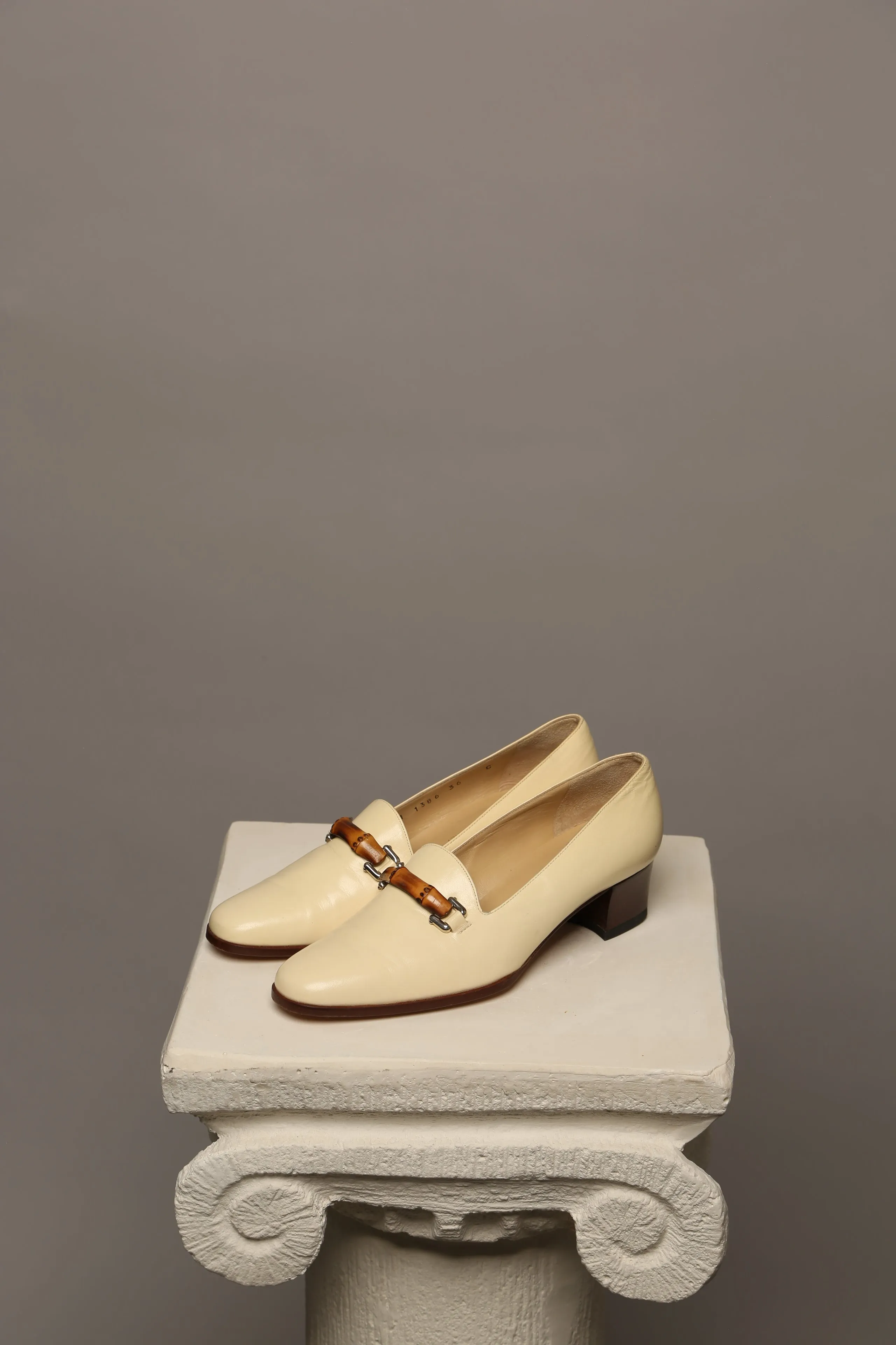 Vintage Gucci Bamboo Loafer