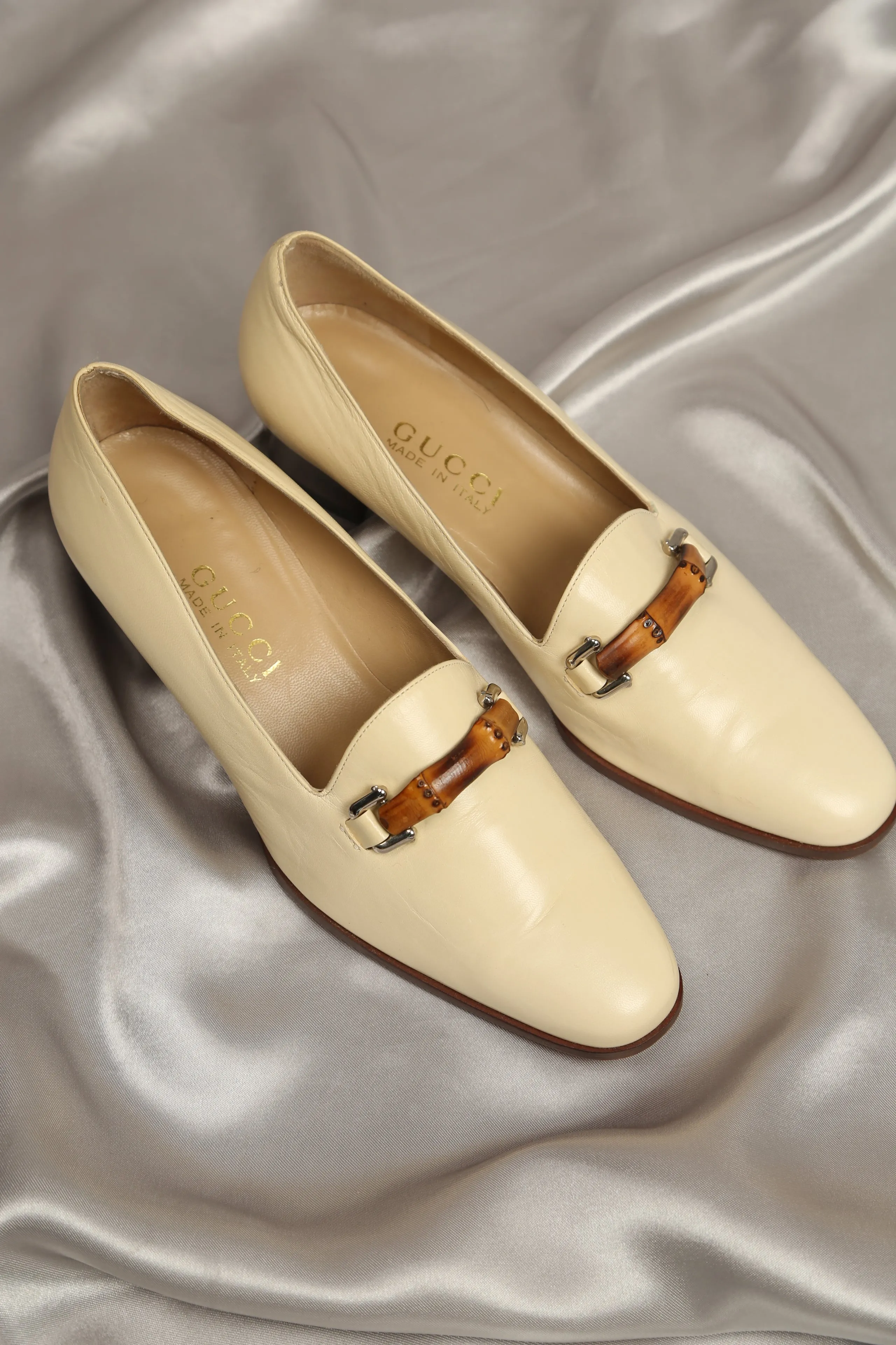 Vintage Gucci Bamboo Loafer