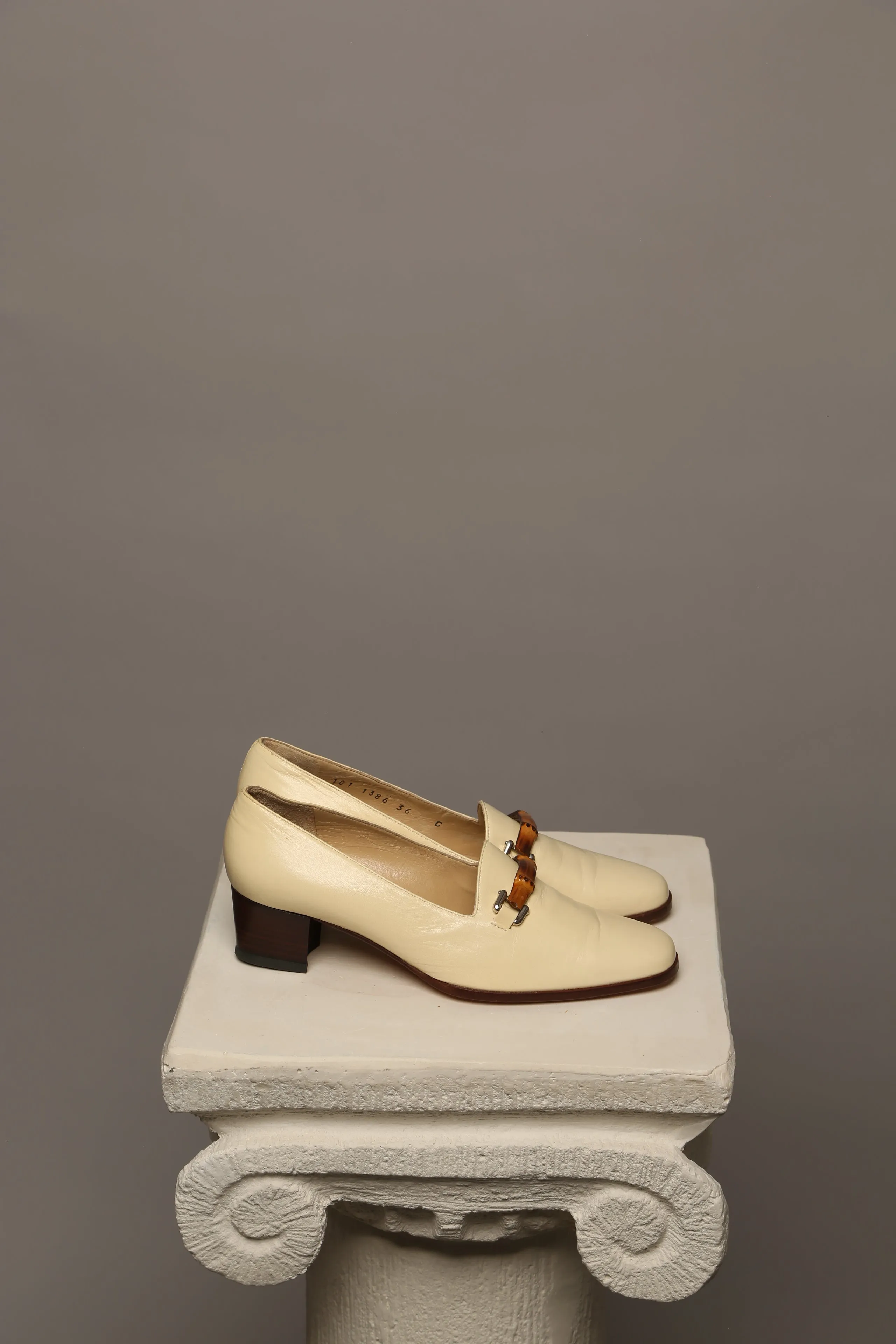 Vintage Gucci Bamboo Loafer