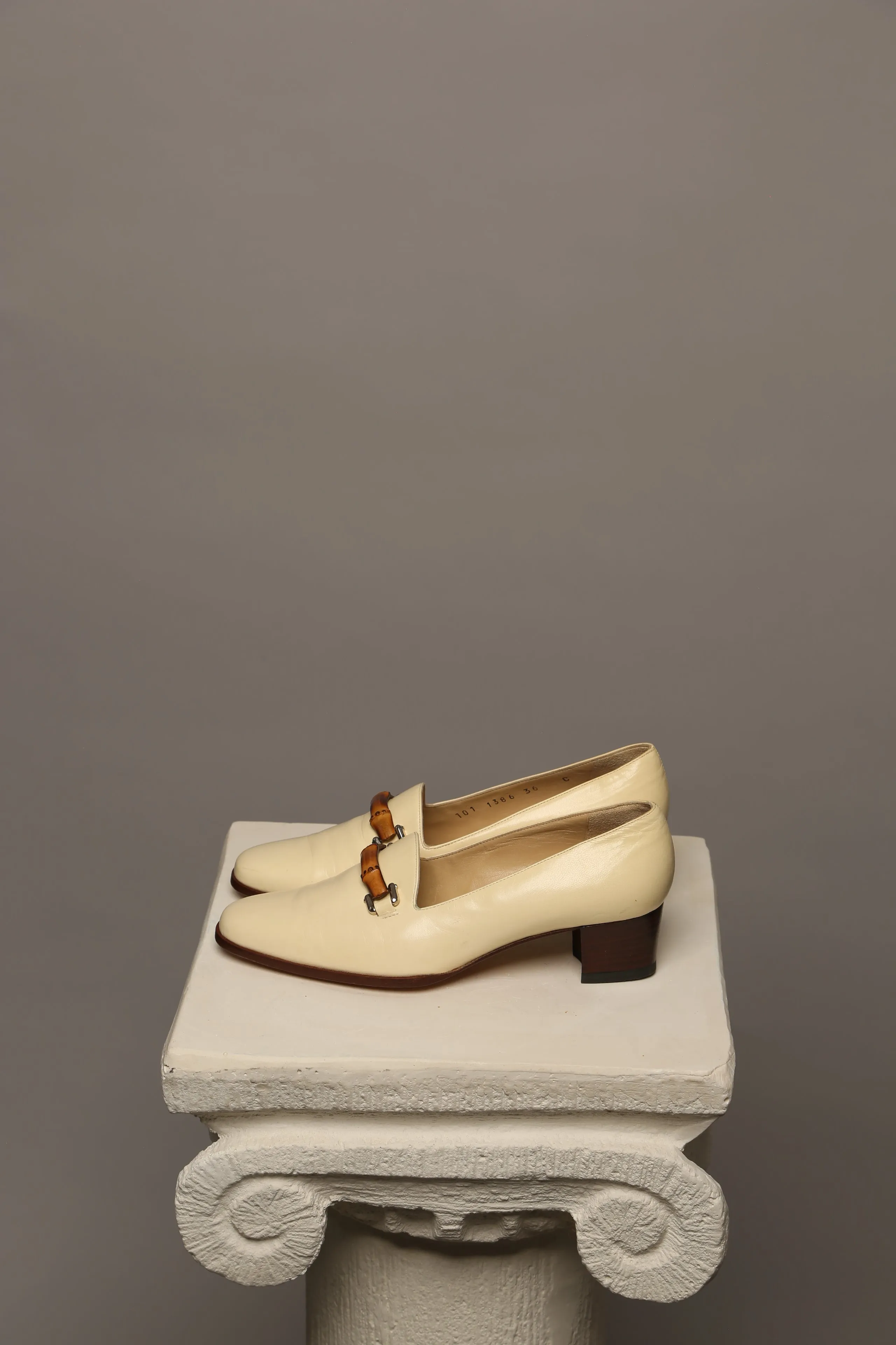 Vintage Gucci Bamboo Loafer