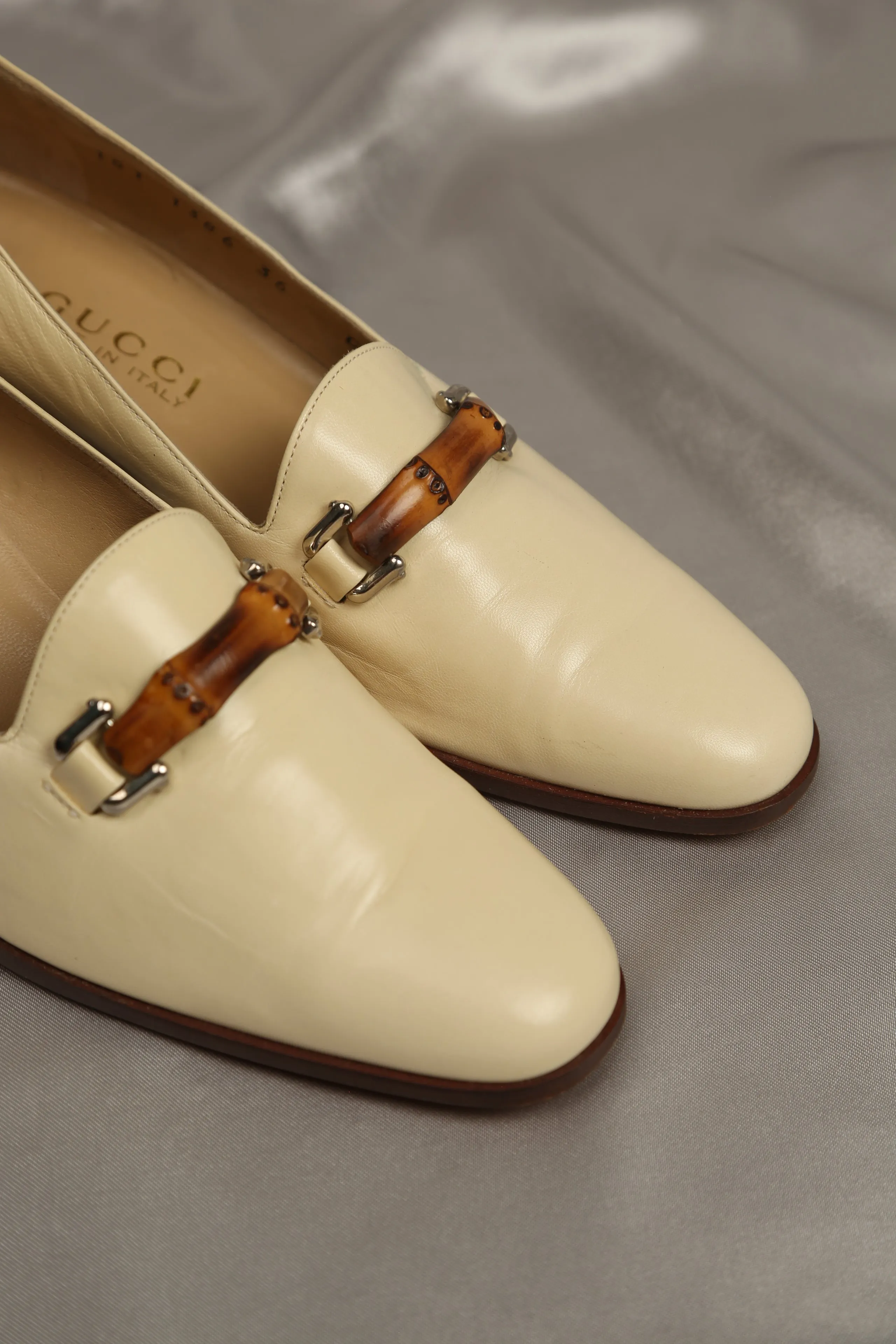 Vintage Gucci Bamboo Loafer