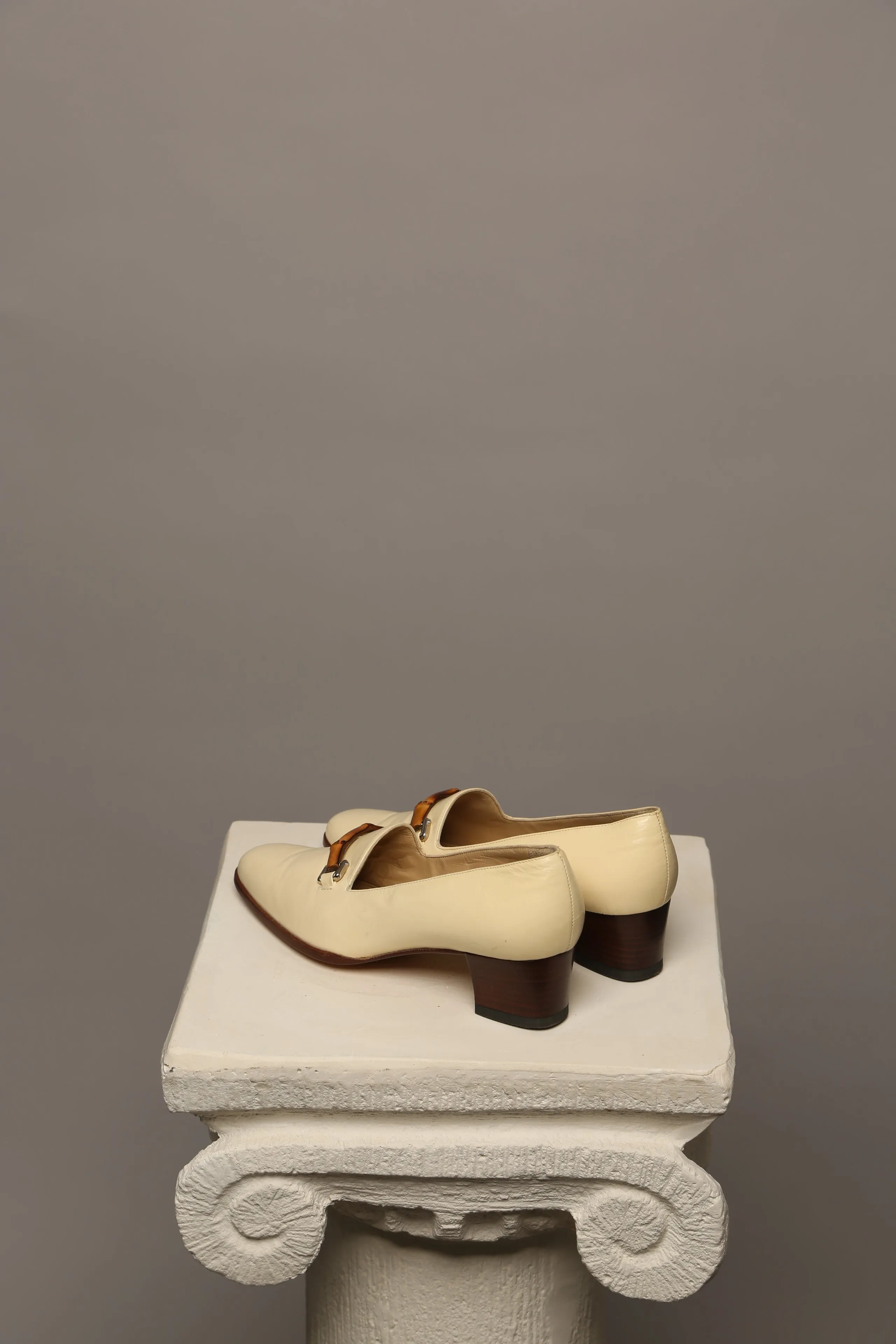 Vintage Gucci Bamboo Loafer