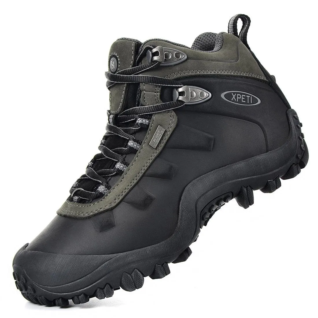 XPETI Men's Highland Waterproof Leather Hiking Boots