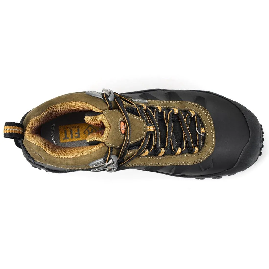 XPETI Men's Highland Waterproof Leather Hiking Boots
